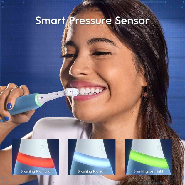 Зовнішній вигляд Електрична зубна щітка ORAL-B 18787 iO My Way Series 4 Ocean Blue