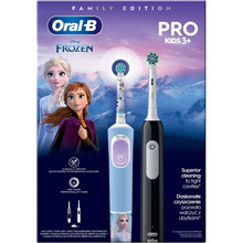 Набор электрических зубных щеток ORAL-B 84372 Pro Kids 3+ Frozen + Pro Series 1 D305