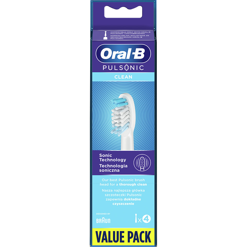 Заказать Набор насадок ORAL-B 99851 Pulsonic Clean 4 шт