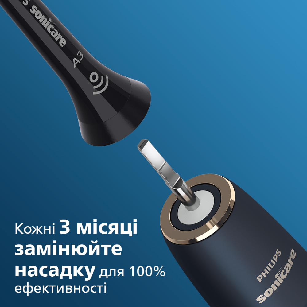 Заказать Насадки для зубной щетки PHILIPS HX9094/11 Sonicare А3 All-in-One Black 4 шт (8720689022996)