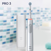 Електрична зубна щітка ORAL-B Pro 3 3500 D505.513.3X Sensitive Clean White + Футляр (741663)