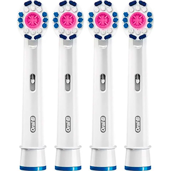 Набір насадок BRAUN для Oral-B PRO 3D White EB18pRX 4 шт (8006540895238)
