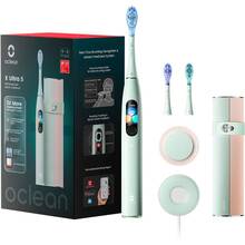 Зубная щетка OCLEAN X Ultra Set Electric Toothbrush Green (6970810553505)