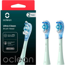 Набір змінних насадок OCLEAN Ultra Gum Care Brush Head 2psc UG01 G02 Green (6970810553536)