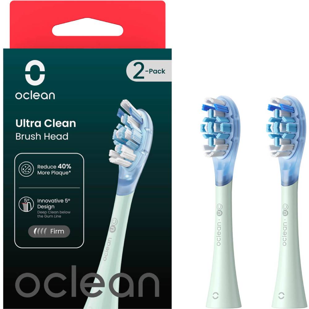 Насадки OCLEAN Ultra Clean Brush Head 2psc UC01 G02 Green (6970810553512) Насадки OCLEAN Ultra Clean Brush Head 2psc UC01 G02 Green (6970810553512)