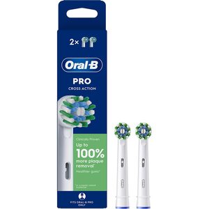 Насадки ORAL-B Cross Action 2 шт білі (8006540847725)