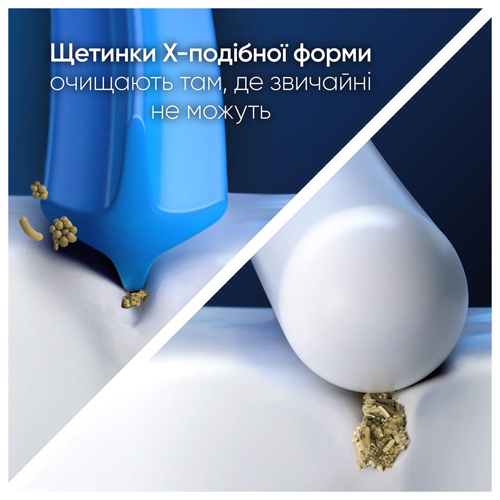 Насадки ORAL-B Cross Action 2 шт білі (8006540847725) — фото 4