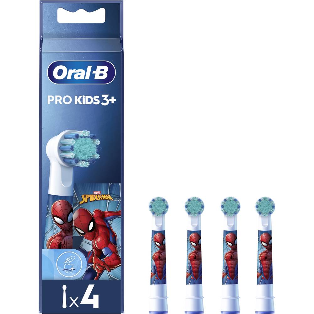 Насадки ORAL-B EB10S Людина-павук 4шт (8006540805237) Насадки ORAL-B EB10S Людина-павук 4шт (8006540805237)
