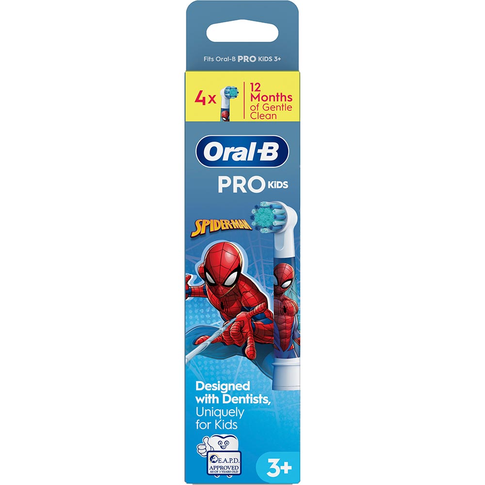 Насадки ORAL-B EB10S Людина-павук 4шт (8006540805237) — фото 2