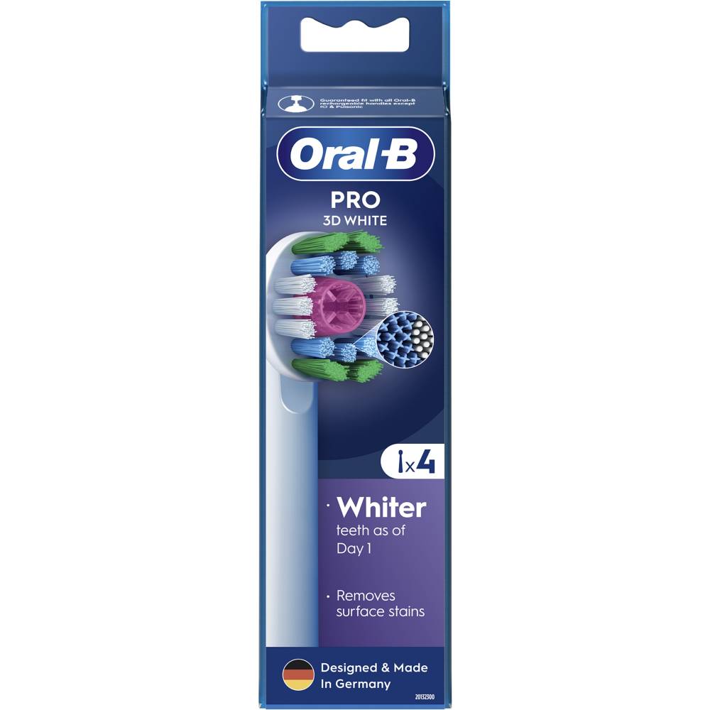 Насадки ORAL-B 3D White EB18pRX 4 шт (8006540847213) Тип сменная насадка (картридж)