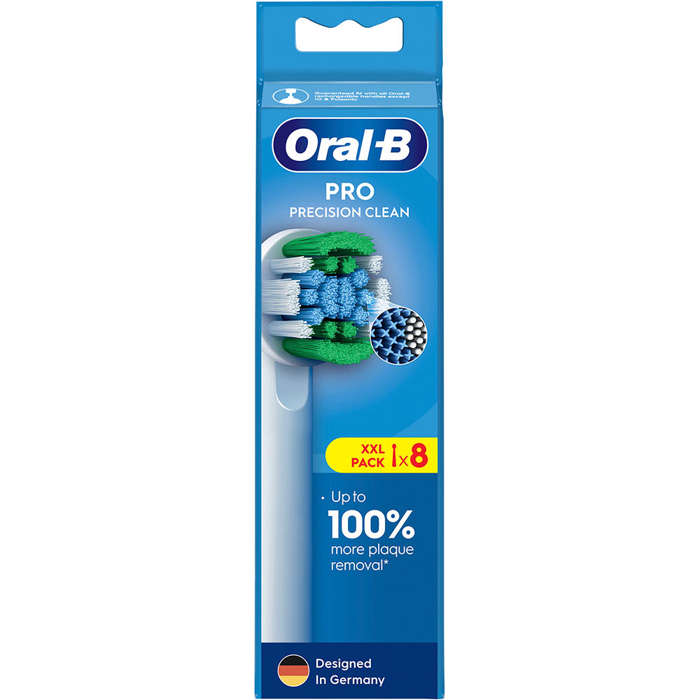 Покупка Насадки ORAL-B EB20RX Pro Precision Clean 8 шт (8006540847459)