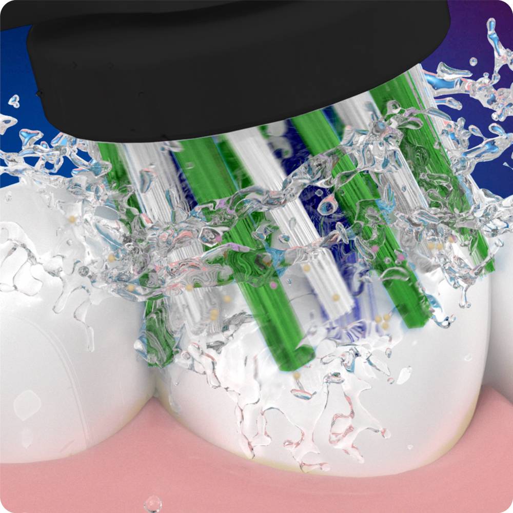 Насадки ORAL-B EB50BRX Cross Action Чорні 2 шт (8006540847657) Колір чорний