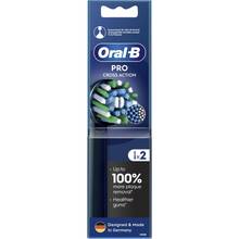 Насадки ORAL-B EB50BRX Cross Action Чорні 2 шт (8006540847657)