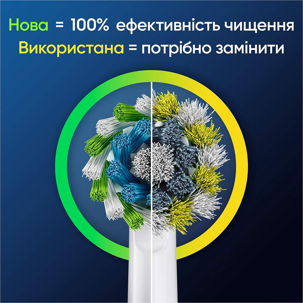 Зовнішній вигляд Насадки ORAL-B EB50RX Cross Action 6 шт (8006540847879)