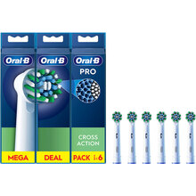 Насадки ORAL-B EB50RX Cross Action 6 шт (8006540847879)