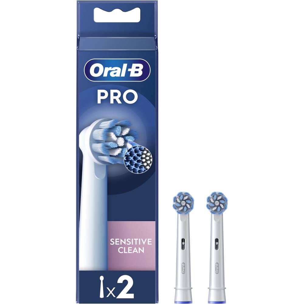 Насадки ORAL-B EB60X Sensitive Clean 2 шт (8006540847923)