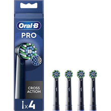 Змінні насадки Oral-B Oral-B Pro Cross Action 4 шт Black (8006540847671)