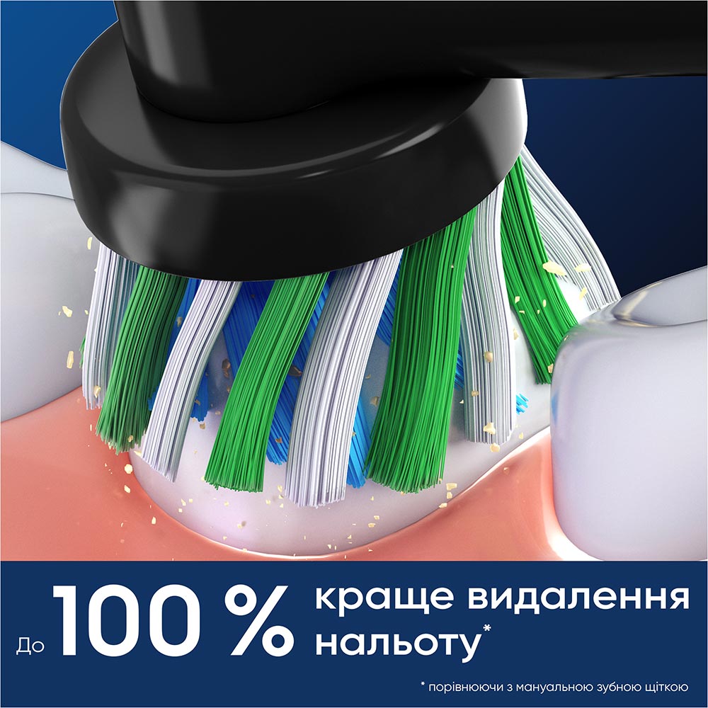 Фото Змінні насадки Oral-B Oral-B Pro Cross Action 4 шт Black (8006540847671)