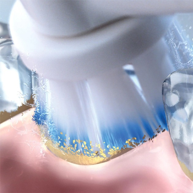 Змінні насадки ORAL-B Pro Sensitive Clean 4 шт (8006540847961) Колір білий