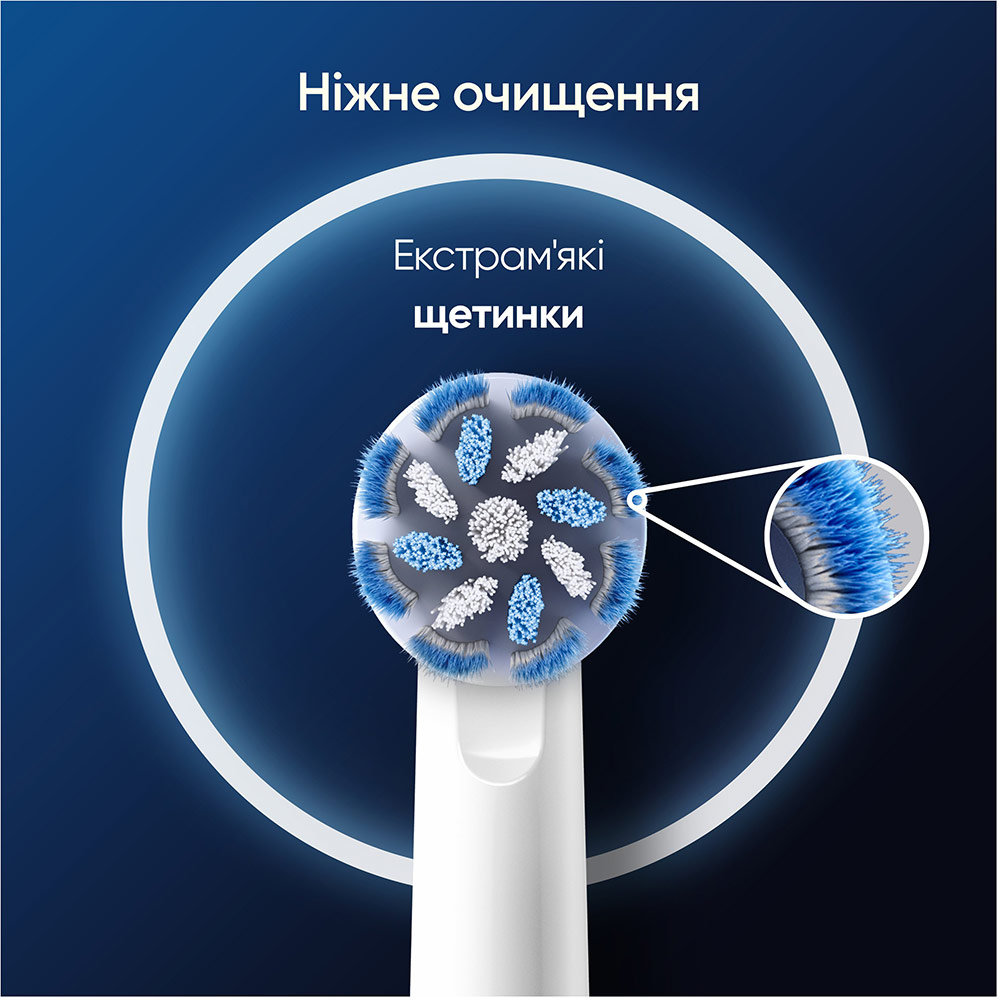 Сменные насадки ORAL-B Pro Sensitive Clean 4 шт (8006540847961) Дизайн для взрослых