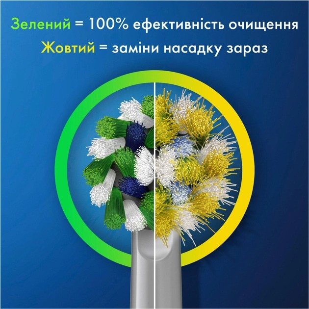 Сменные насадки ORAL-B Pro Cross Action 4 шт (8006540847770) Возрастная группа для взрослых