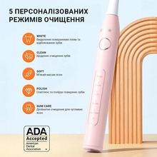 Електрична зубна щітка BITVAE D2 Pink (BV-D2-p)