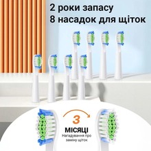 Електрична зубна щітка BITVAE D2 White (BV-D2-w)