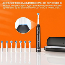 Електрична зубна щітка Bitvae R2 Rotating Black (BVR2-b)