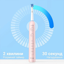 Электрическая зубная щетка Bitvae R2 Rotating Pink (BVR2-p)