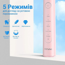 Электрическая зубная щетка Bitvae R2 Rotating Pink (BVR2-p)