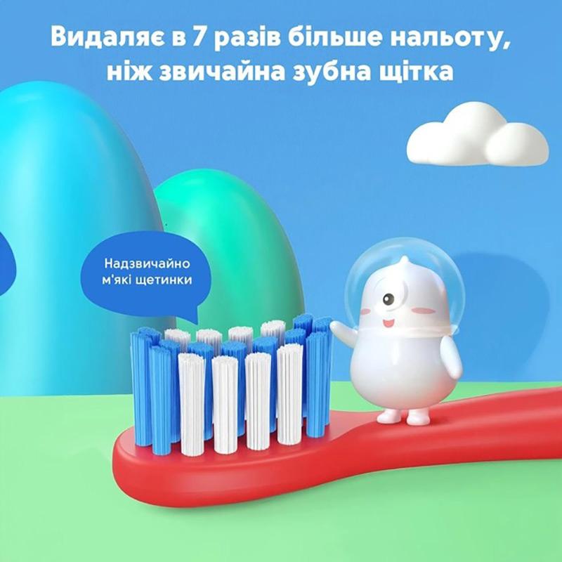 Электрическая зубная щетка Bitvae Smart K7S Kids Blue (K7S-b) Дизайн для детей