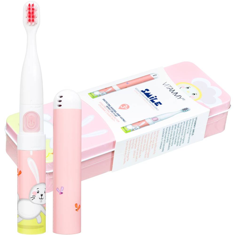 Зубна щітка VITAMMY SMILE Rabbit (5901793640167) Колір рожевий