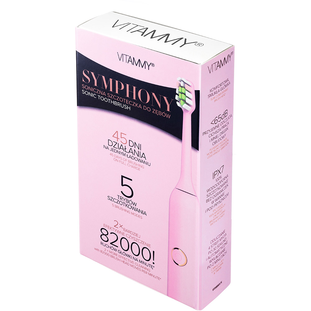 Покупка Электрическая зубная щетка VITAMMY Symphony Rose Gold (TOW017502)