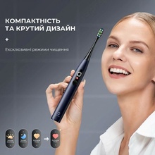 Зубная щетка OCLEAN X Pro Digital Electric Toothbrush Dark Blue (6970810553482)