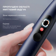 Зубная щетка OCLEAN X Pro Digital Electric Toothbrush Dark Blue (6970810553482)