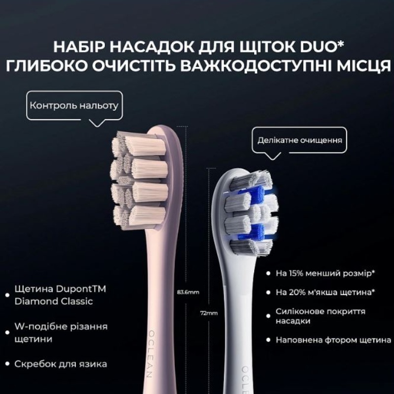 Фото Зубная щетка OCLEAN X Pro Digital Electric Toothbrush Dark Blue (6970810553482)