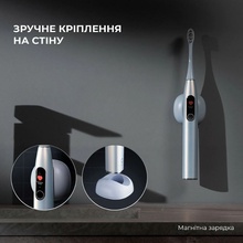 Зубная щетка OCLEAN X Pro Digital Electric Toothbrush Dark Blue (6970810553482)