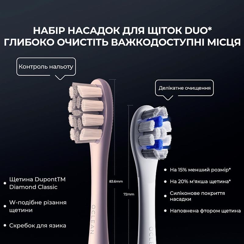 Замовити Зубна щітка OCLEAN X Pro Digital Electric Toothbrush Purple (6970810553475)