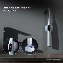 Зубна щітка OCLEAN X Pro Digital Electric Toothbrush Purple (6970810553475)