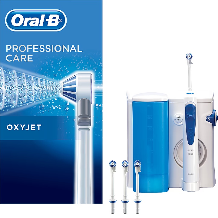 Ирригатор BRAUN MD 20 Oral-B Professional Care OxyJet (5927645) Цвет белый