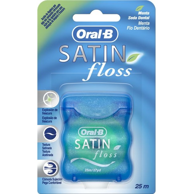 Зубна нитка ORAL-B Satin Floss, 25 м (5010622017947)