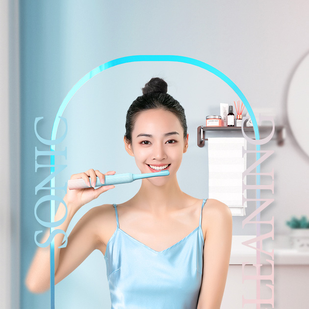 Зображення Електрична зубна щітка ENCHEN Xiaomi Mint5 Sonik Blue (350190666)
