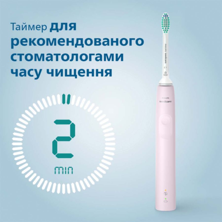 Фото Електрична зубна щітка PHILIPS HX3673/11 Sonicare Rose