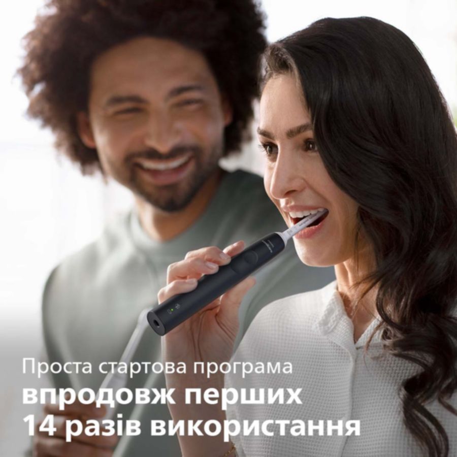 В Україні Електрична зубна щітка PHILIPS HX3673/14 Sonicare Black