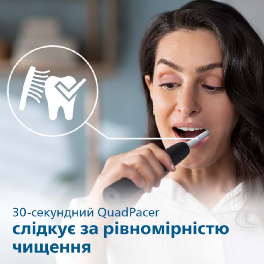 Замовити Електрична зубна щітка PHILIPS HX3673/14 Sonicare Black