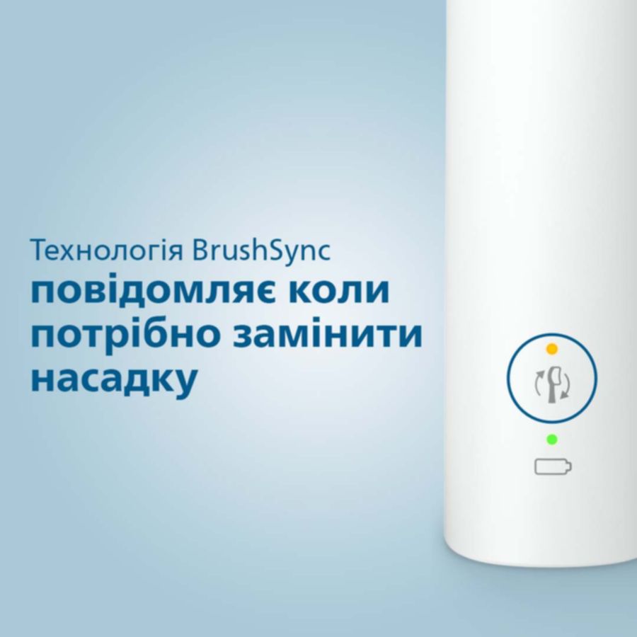 В Україні Електрична зубна щітка PHILIPS HX3673/13 Sonicare White