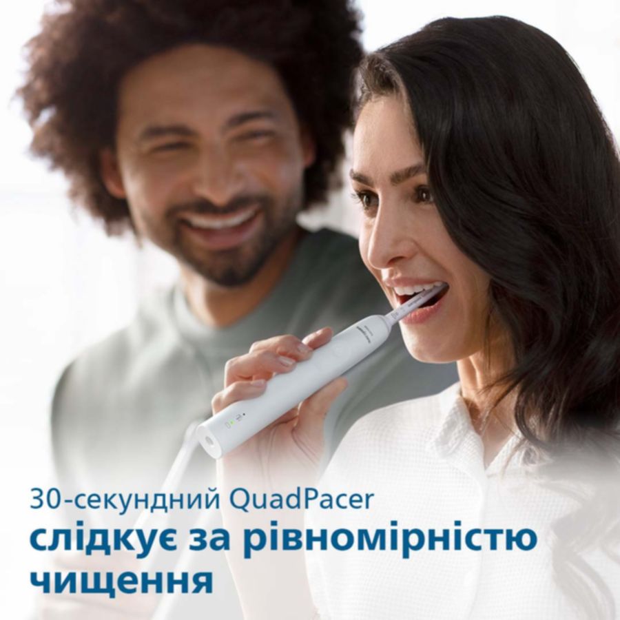 Зовнішній вигляд Електрична зубна щітка PHILIPS HX3673/13 Sonicare White