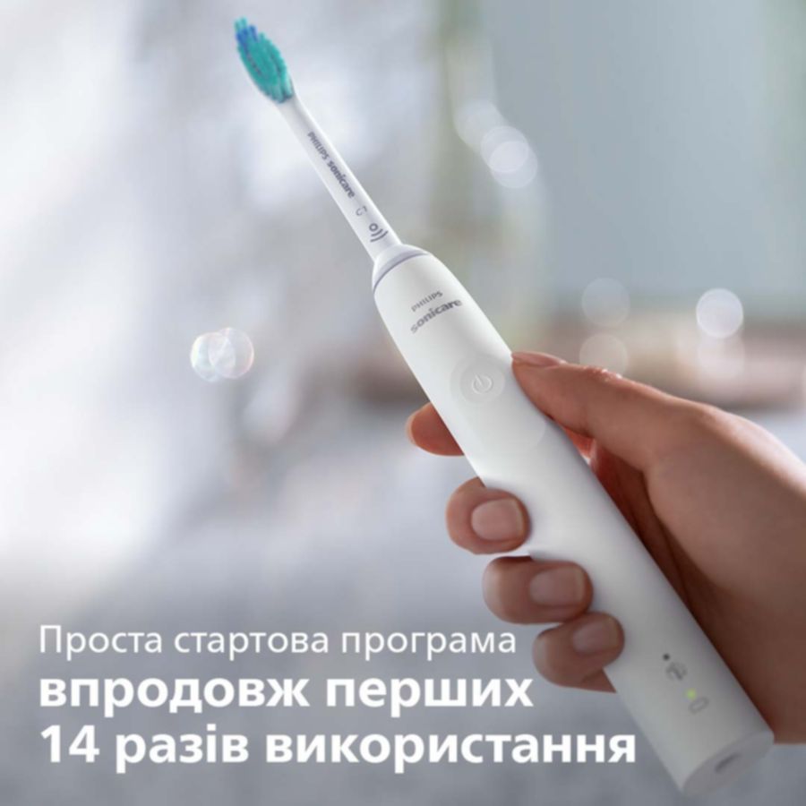 Электрическая зубная щетка PHILIPS HX3673/13 Sonicare White Тип головки съемная