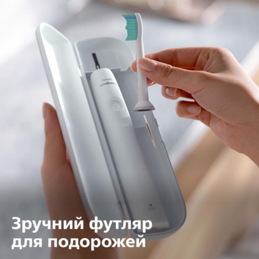 В інтернет магазині Електрична зубна щітка PHILIPS HX3673/13 Sonicare White