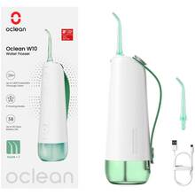 Купить для зубов Ирригатор OCLEAN  W10 NEW-2 NOZZLES White/Green (6970810555745)